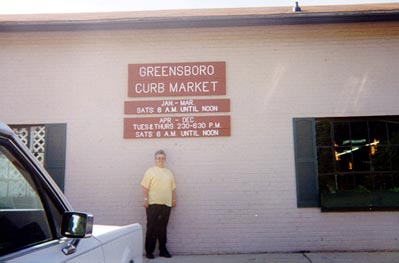 The Curb Market is where she use to work.