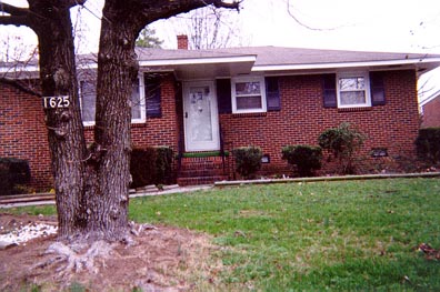 The second picture is the front of my Grandmother's big house.