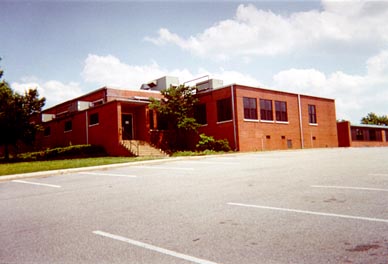 Washington Elementary School was a little white
    house with broken down steps.