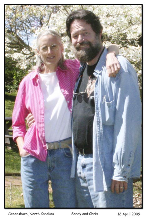 Sandy and Chris - Photo:Jay Blakesberg