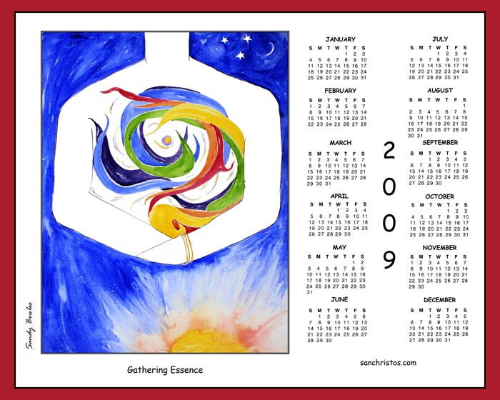 Gathering Essence 2009 Calendar